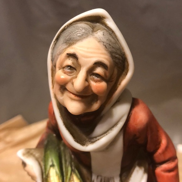 Vintage NAPCOWARE Old Man & Old Women - Picture 6 of 12